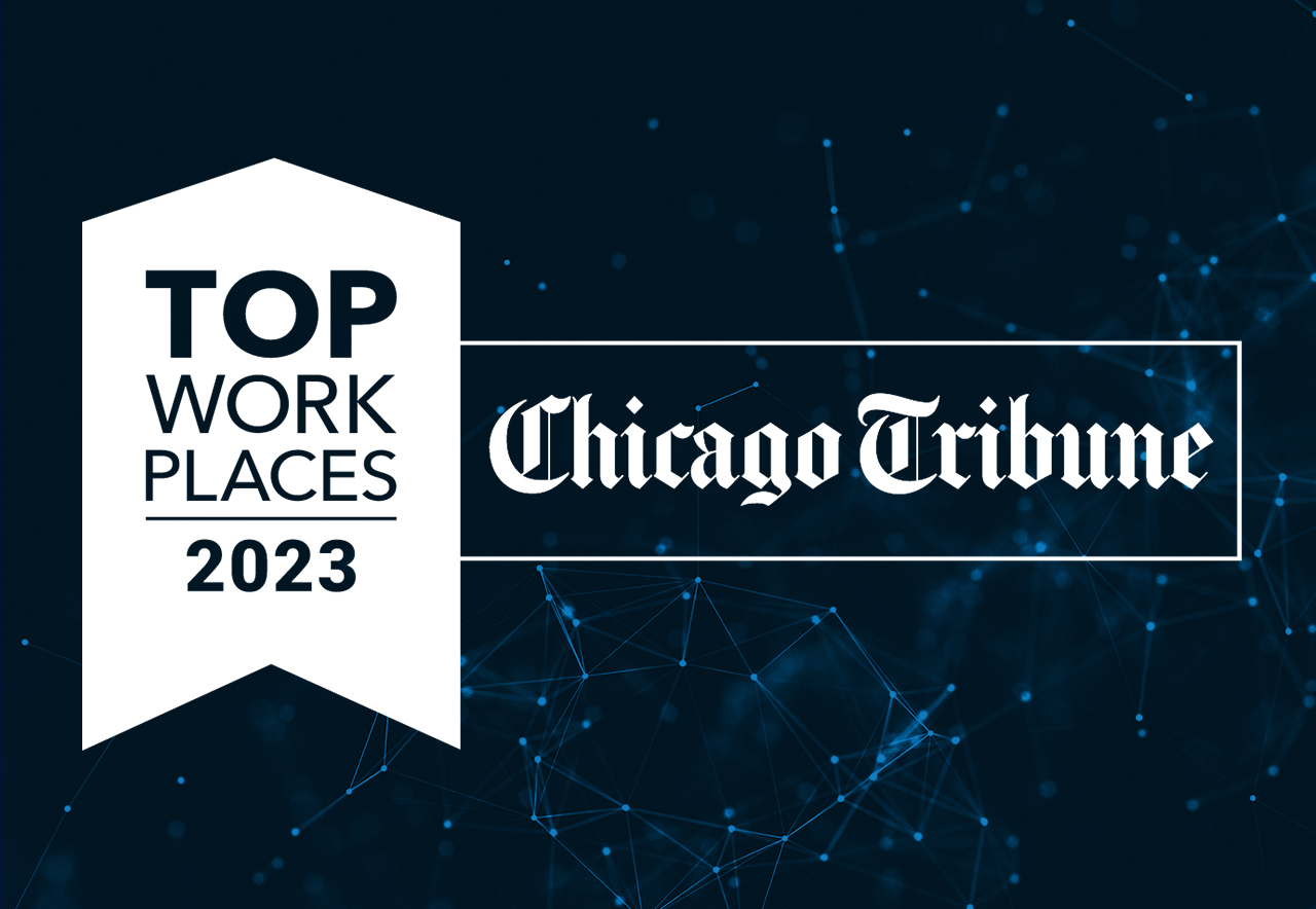 Chicago Tribune Top Work Places 2023 Award logo