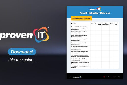 Image with Technology Roadmap Guide showing a download button.
