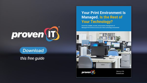 Image with Simplifying Your Technology Environment Guide showing a download button.